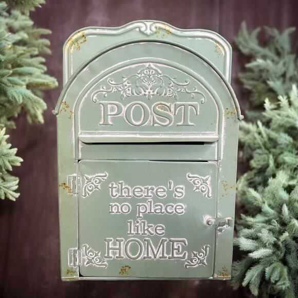 There’s No Place Like Home Metal Decorative Mailbox Decor Wizard Of Oz Wicked - Picture 1 of 12
